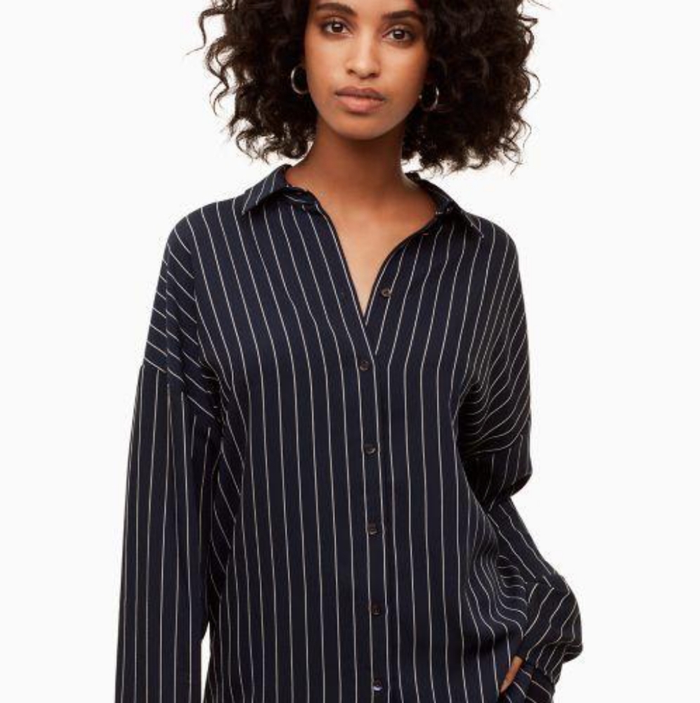Aritzia-Babaton Kearney Blouse. Sz-XS